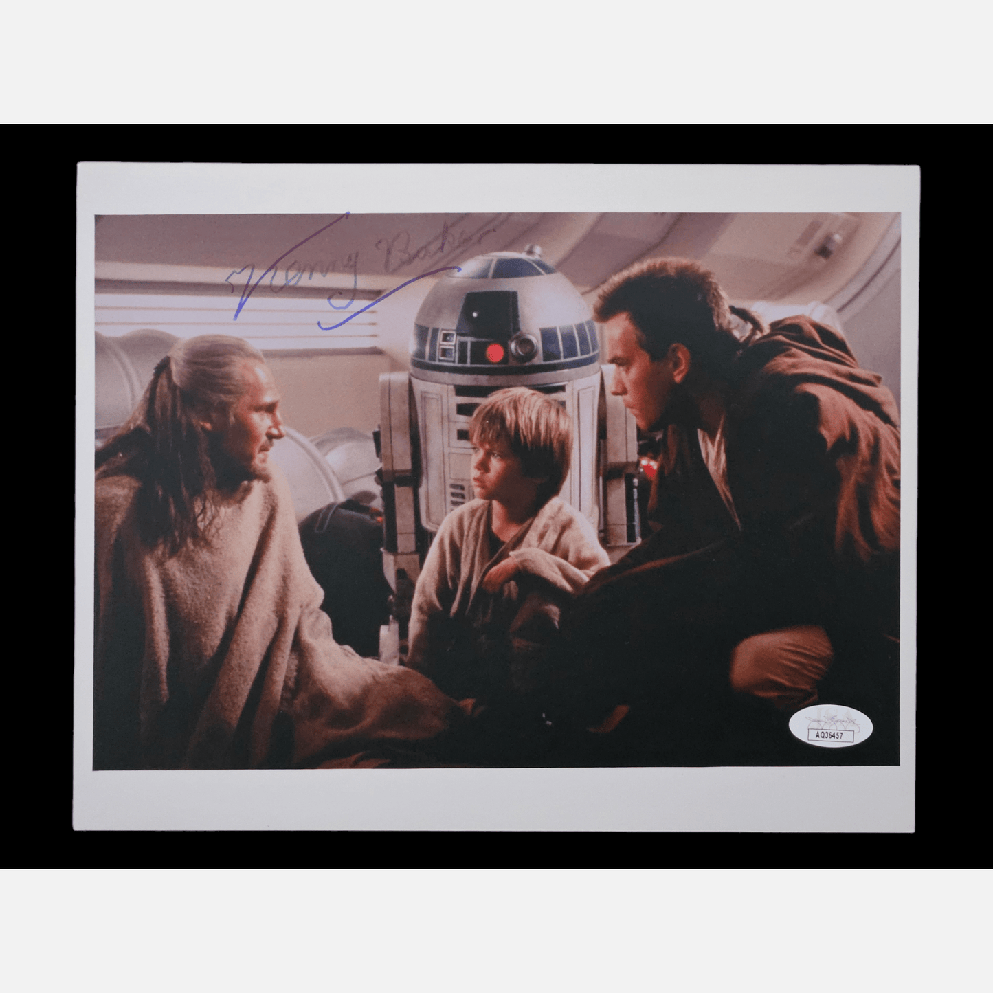 KENNY BAKER autograph ACOA signed 8x10 photography STAR WARS