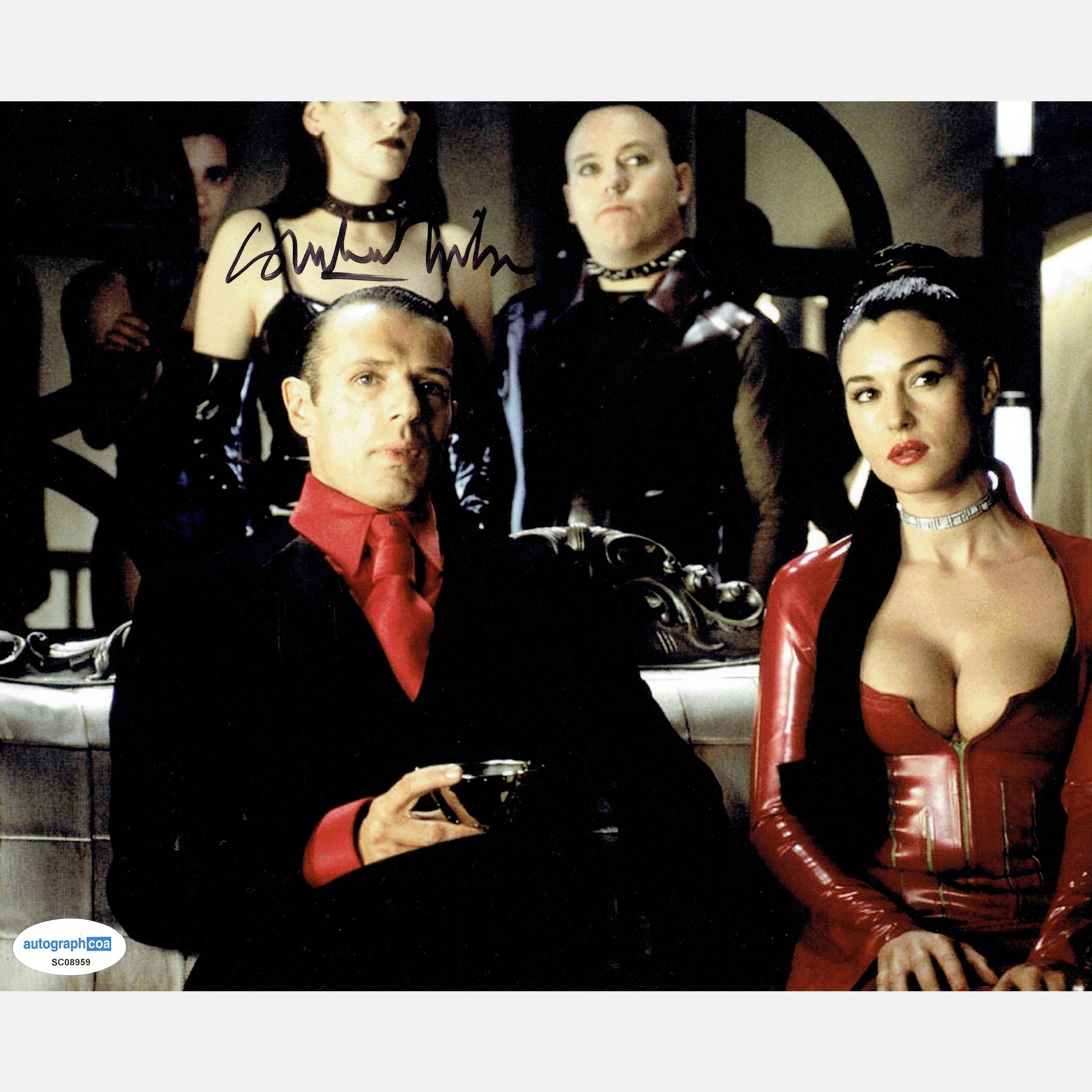 LAMBERT WILSON autograph ACOA signed 8x10 photography MATRIX 8x10