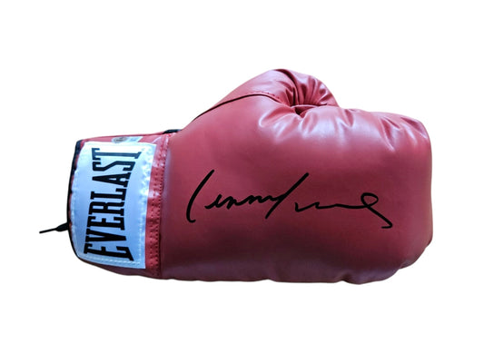 LENNOX LEWIS Autogramm BECKETT Zertifikat signiert Boxhandschuh