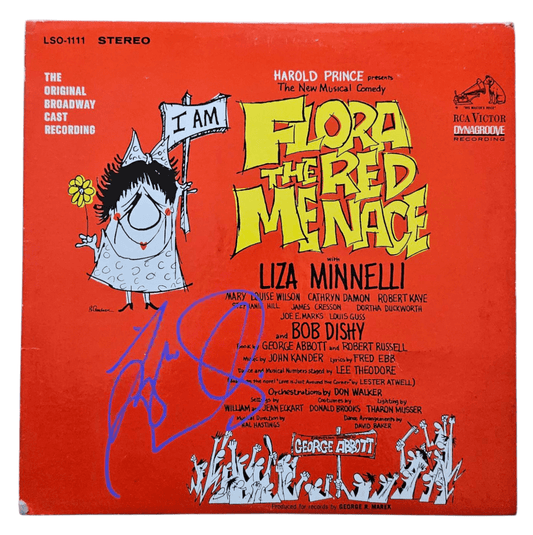 LIZA MINNELLI Autogramm ACOA signiertes Vinyl-LP-Cover
