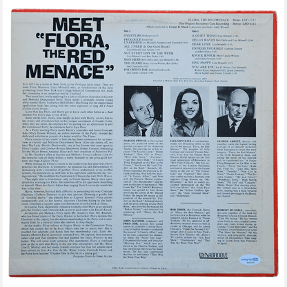 LIZA MINNELLI Autogramm ACOA signiertes Vinyl-LP-Cover