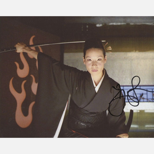 LUCY LIU autograph ACOA signed 8x10 photography KILL BILL