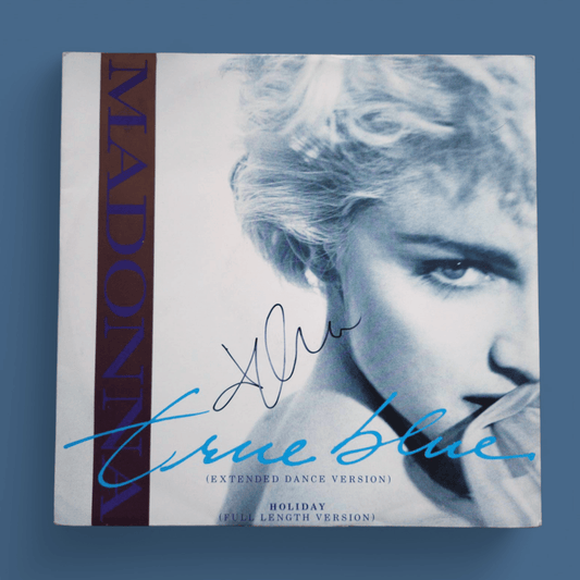 MADONNA autograph ACOA LOA signed Vinyl LP True Blue RARE vinyl