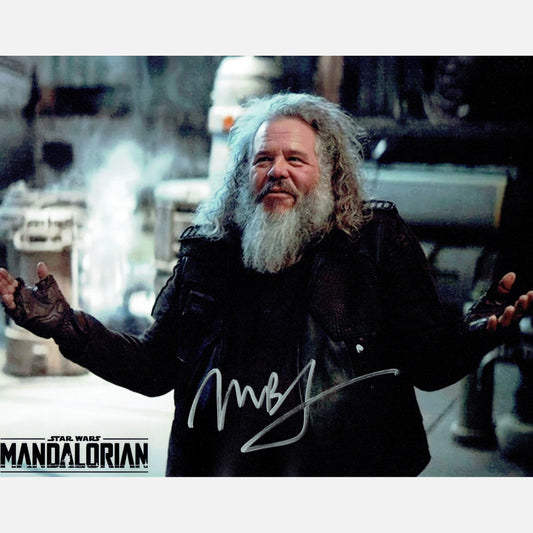 MARK BOONE JUNIOR autograph ACOA signed 8x10 photography STAR WARS 8x10