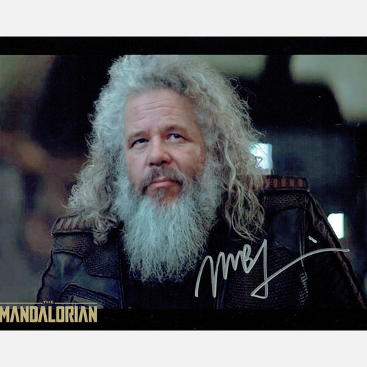 MARK BOONE JUNIOR autograph ACOA signed 8x10 photography STAR WARS 8x10