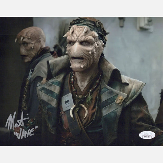 MARTI MARTULIS autograph JSA signed 8x10 photography STAR WARS 8x10