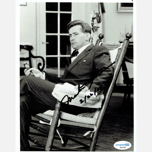 MARTIN SHEEN autograph ACOA signed 7x9 VINTAGE photography 7x9