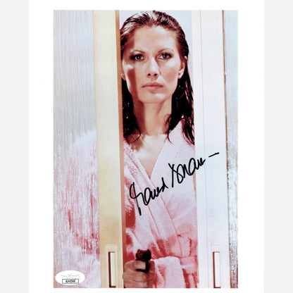 MAUD ADAMS autograph JSA signed 8x10 photography JAMES BOND 007 8x10
