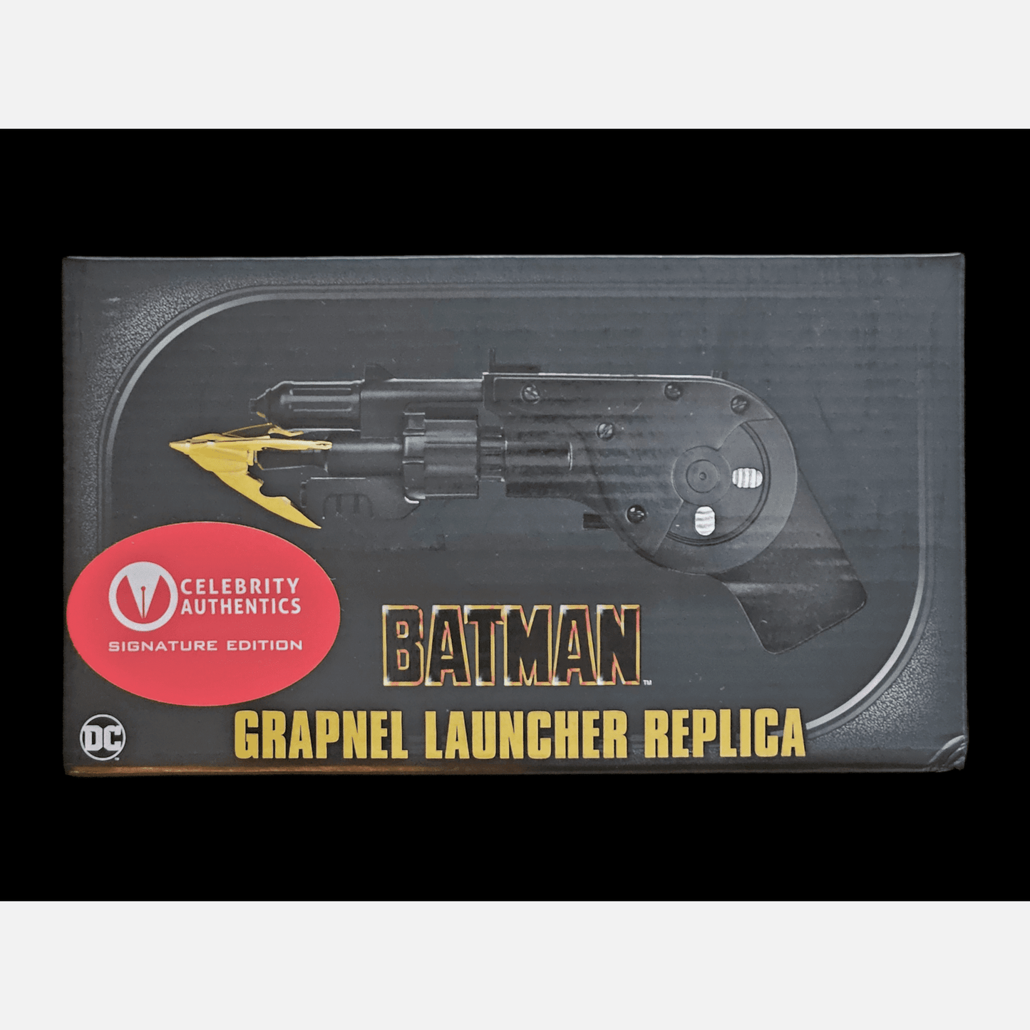 MICHAEL KEATON autograph ACOA signed Batman Grapnel Launcher Replica Memorabilia