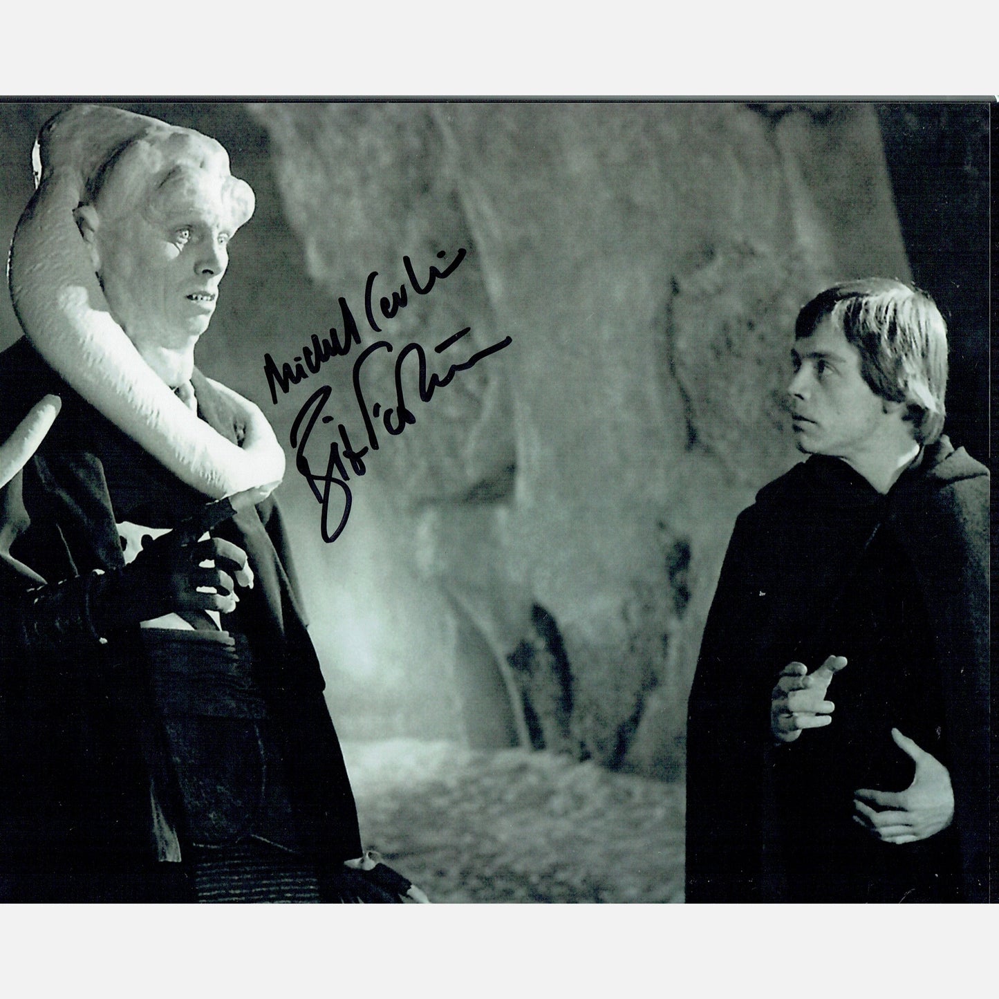 MICHAEL CARTER  autograph ACOA signed 8x10 photography STAR WARS