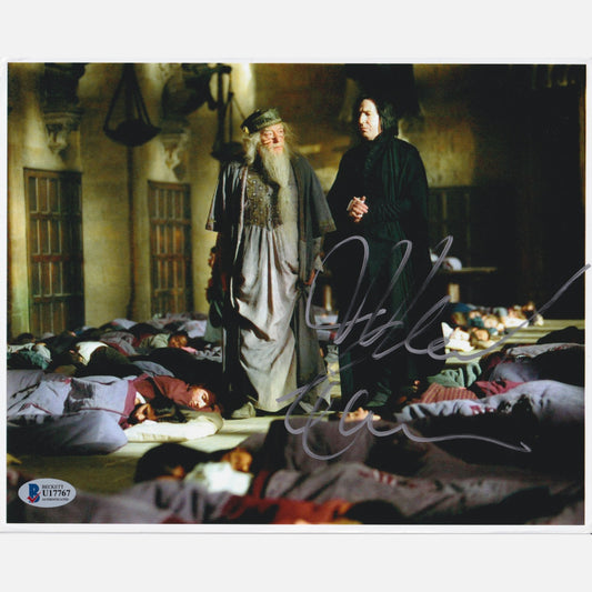 MICHAEL GAMBON Autogramm Beckett signiert 8 x 10 Fotografie HARRY POTTER