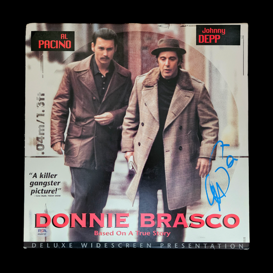 AL PACINO autograph PSA & ACOA signed Laser Disk DONNIE BRASCO