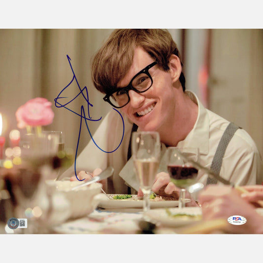 EDDIE REDMAYNE autograph PSA and BECKETT signed 11x14 photography The Theory of Everything