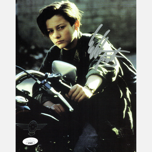 EDWARD FURLONG autograph JSA signed 8x10 photography TERMINATOR