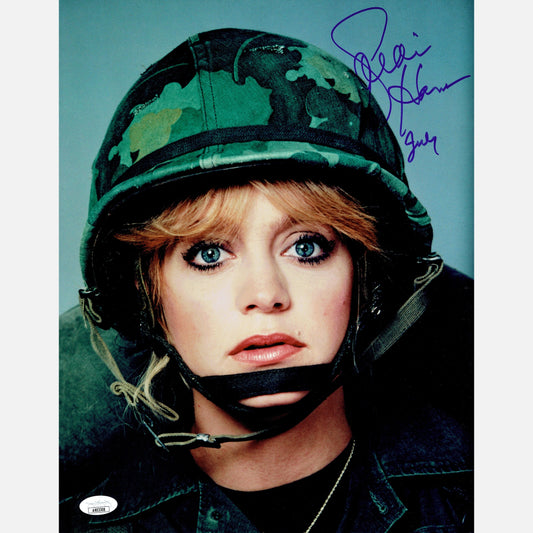 GOLDIE HAWN autograph JSA signed 11x14 photography Private Benjamin