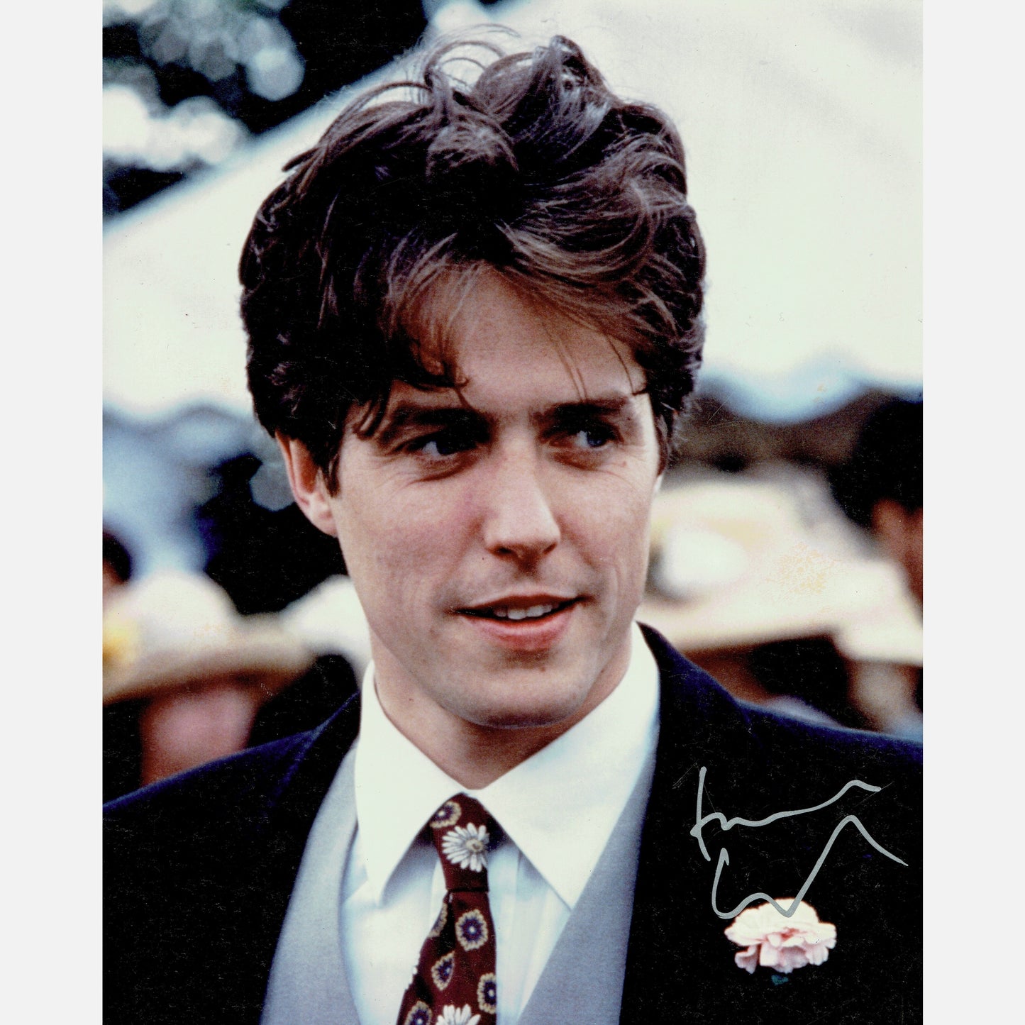 HUGH GRANT autograph ACOA signed 8x10 photography FOUR WEDDINGS AND A FUNERAL