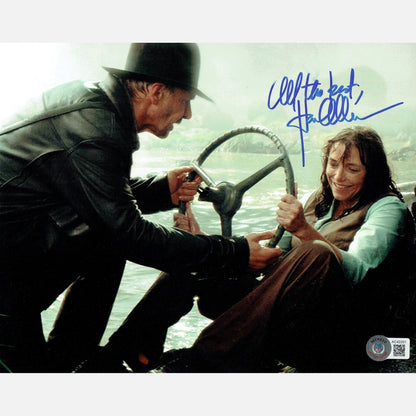 KAREN ALLEN autograph BECKETT signed 8x10 photography INDIANA JONES