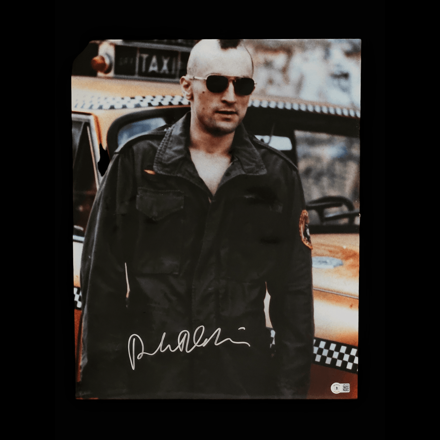 ROBERT DE NIRO autograph BECKETT signed 16x20 photography TAXI DRIVER