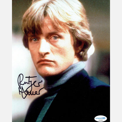 RUTGER HAUER autograph ACOA signed 8x10 photography