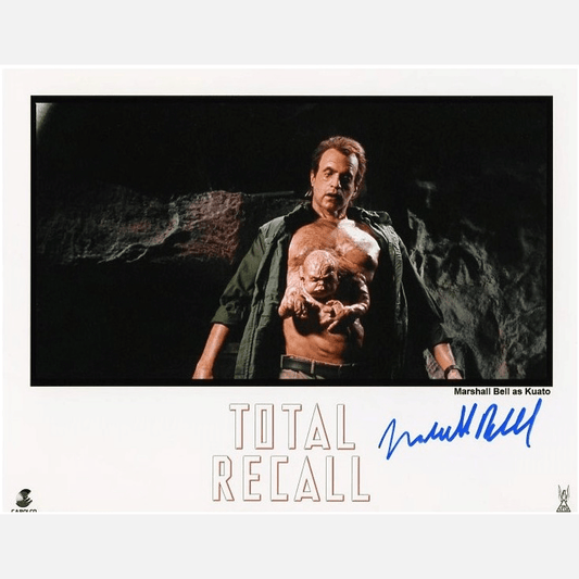 MARSHALL BELL autograph ACOA signed 8x10 photography Total Recall