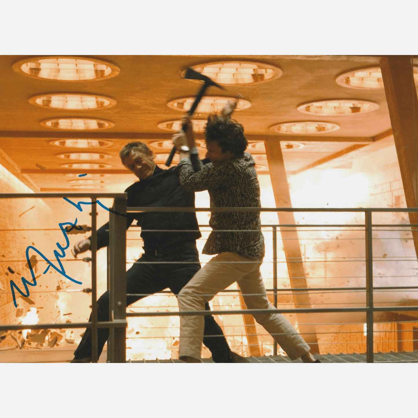 MATHIEU AMALRIC autograph ACOA signed 8x10 photography 007