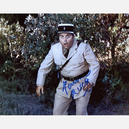 MAURICE RISCH autograph ACOA signed 8x10 photography Louis De Funes