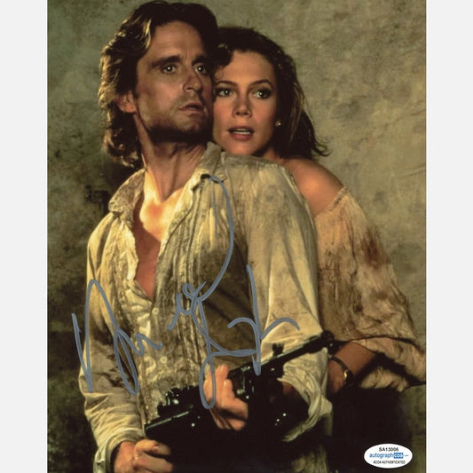 MICHAEL DOUGLAS autograph ACOA signed 8x10 photography