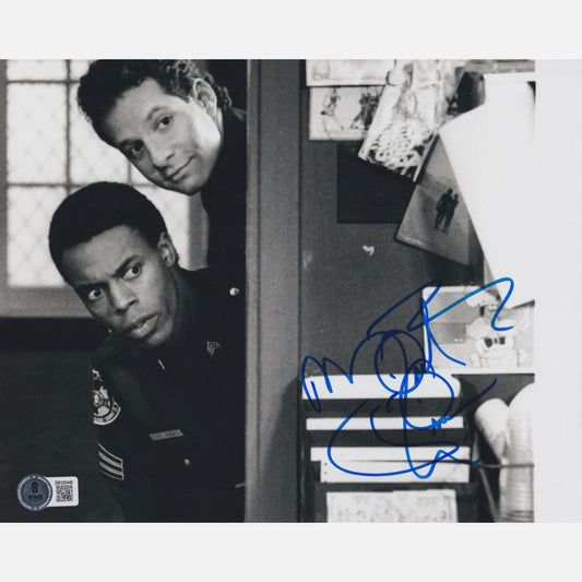 MICHAEL WINSLOW autograph BECKETT signed 8x10 photography POLICE ACADEMY