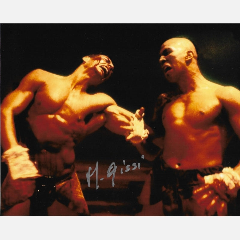 MICHEL QISSI autograph ACOA signed 8x10 photography BLOODSPORT