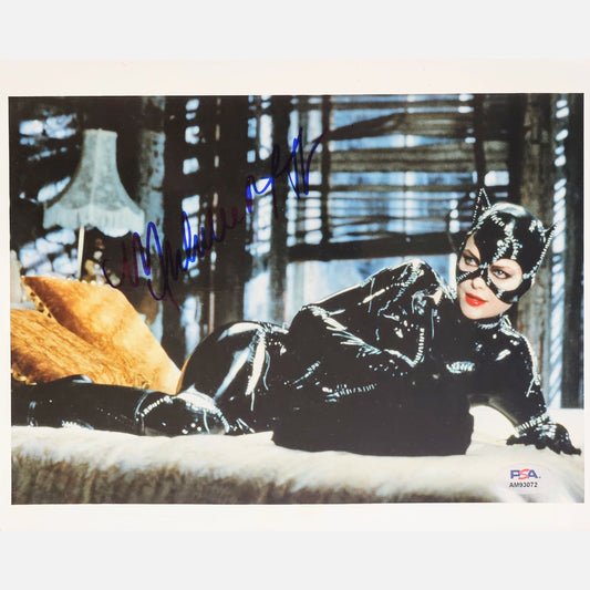 MICHELLE PFEIFFER autograph PSA signed 8x10 photography BATMAN