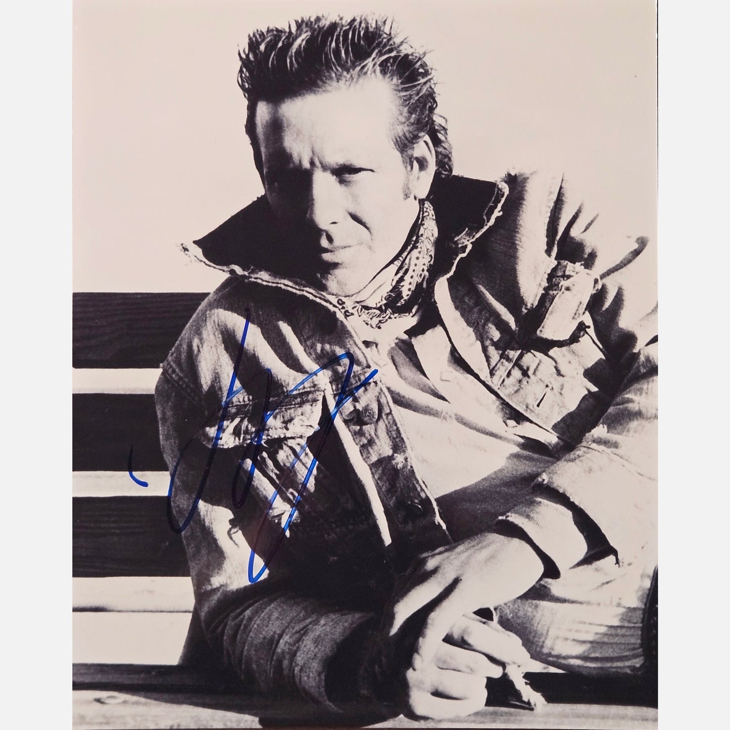 MICKEY ROURKE autograph ACOA signed 8x10 photography