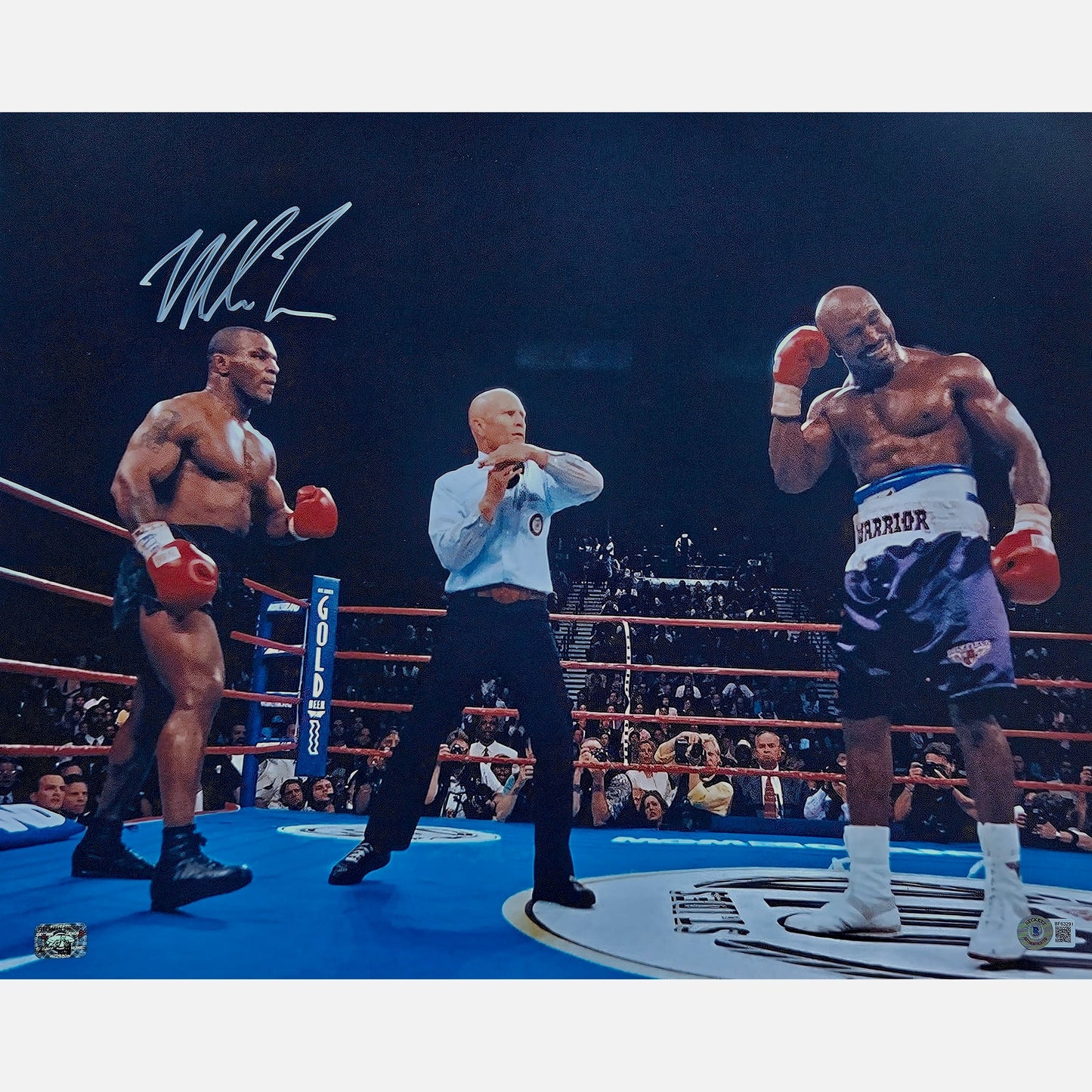 MIKE TYSON autograph Beckett signed BOXING poster 16x20