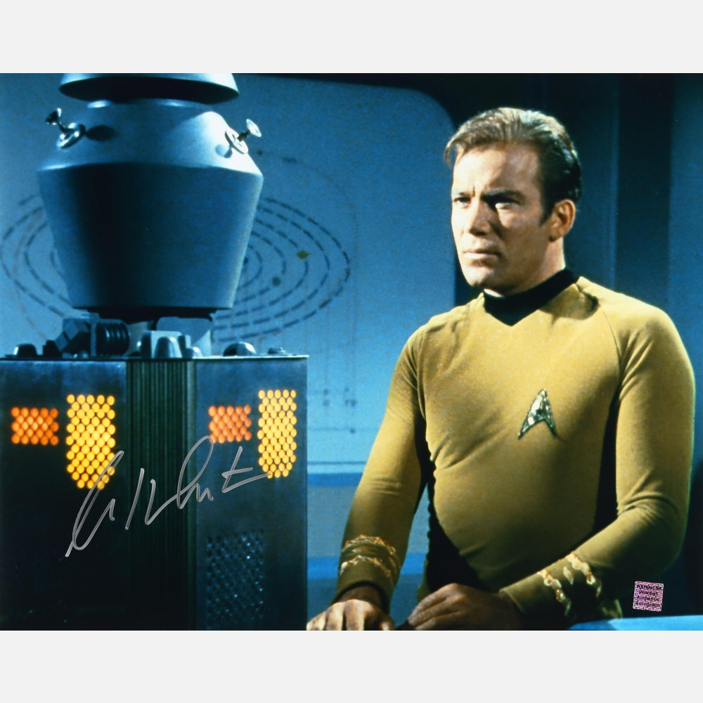 WILLIAM SHATNER autograph Playball Ink signed 16x20 photography STAR TREK