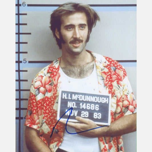 NICHOLAS CAGE autograph ACOA signed 8x10 photography 8x10