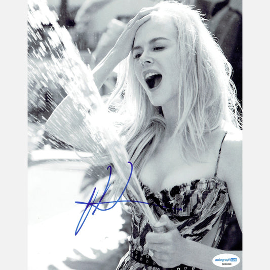 NICOLE KIDMAN autograph ACOA signed 8x10 photography