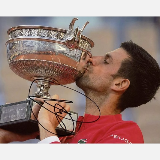 NOVAK DJOKOVIC autograph ACOA signed 8x10 photography TENNIS 8x10
