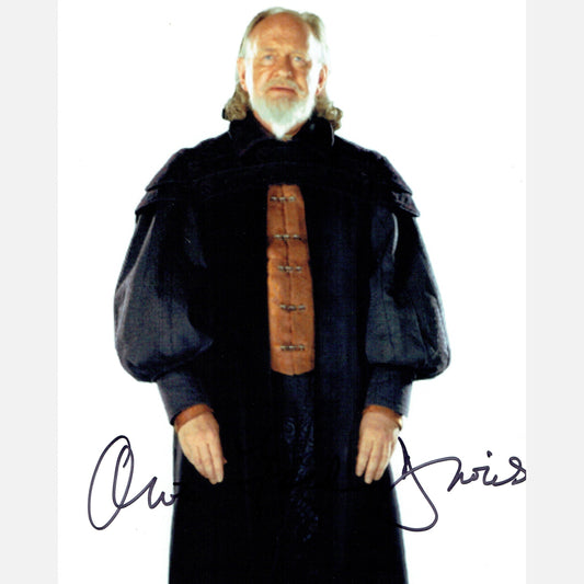 OLIVER FORD DEVIES autograph ACOA signed 8x10 photography STAR WARS 8x10
