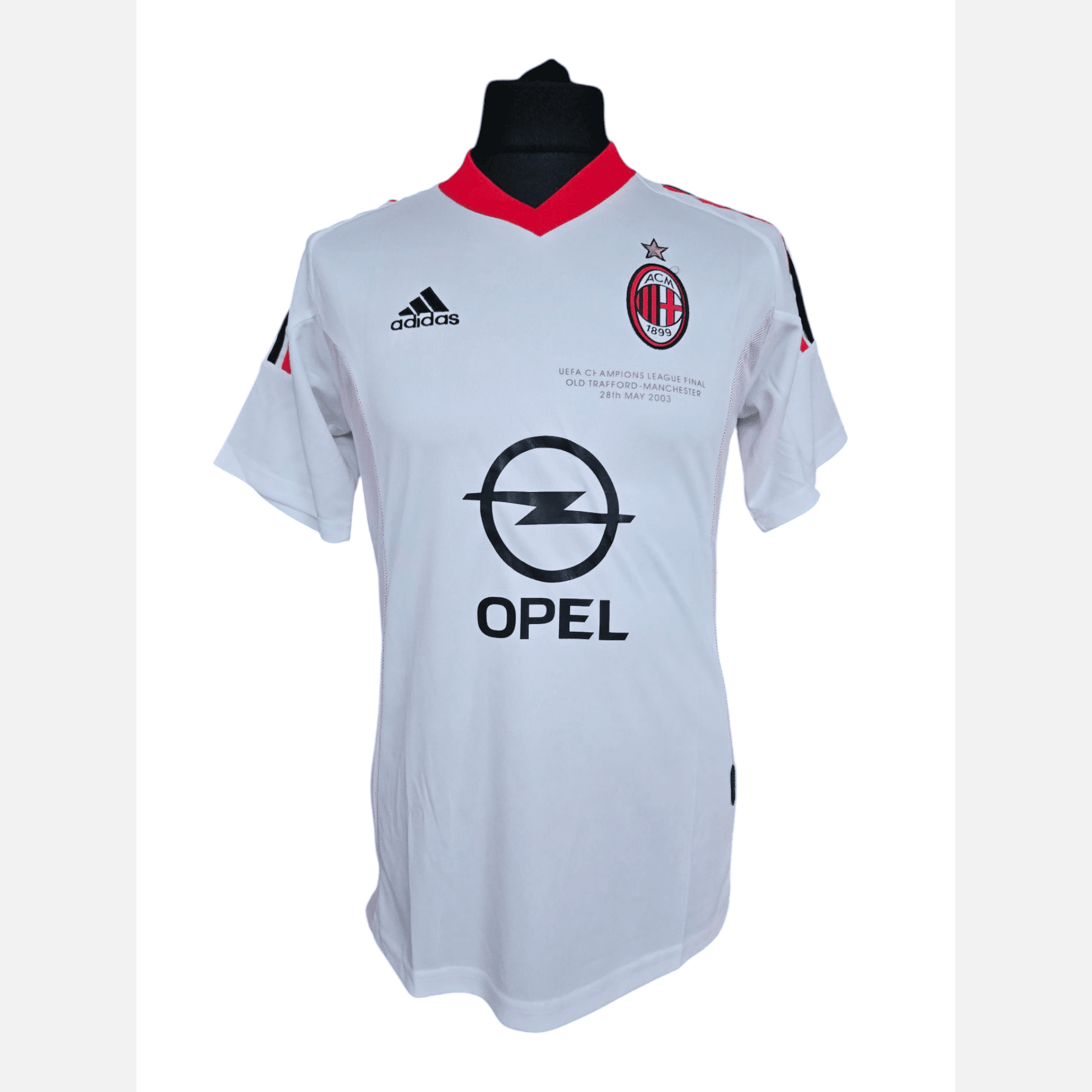 PAOLO MALDINI signed soccer jersey BECKETT certificate AC Milan Jersey