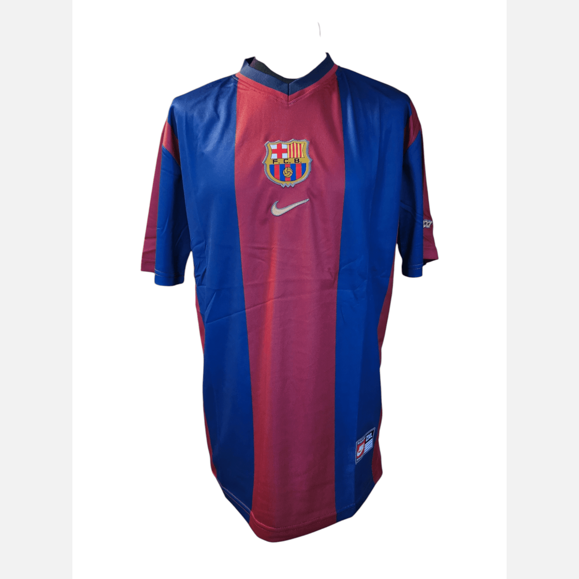 PATRICK KLUIVERT signed soccer jersey BECKETT certificate FC Barcelona Jersey