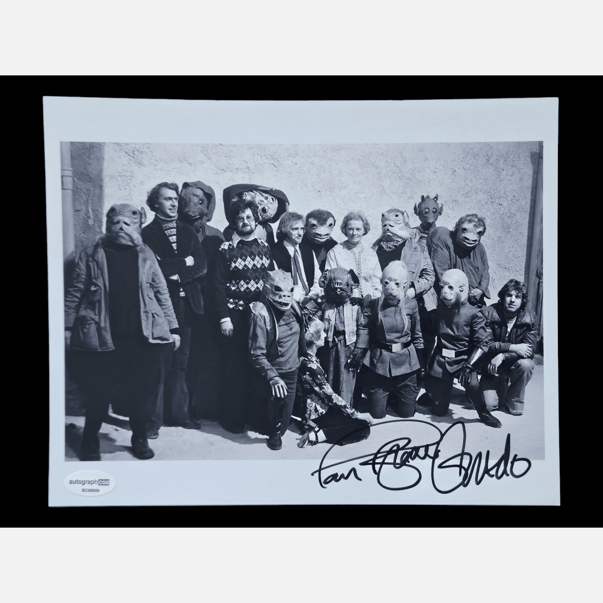 PAUL BLAKE autograph ACOA signed 8x10 photography STAR WARS 8x10
