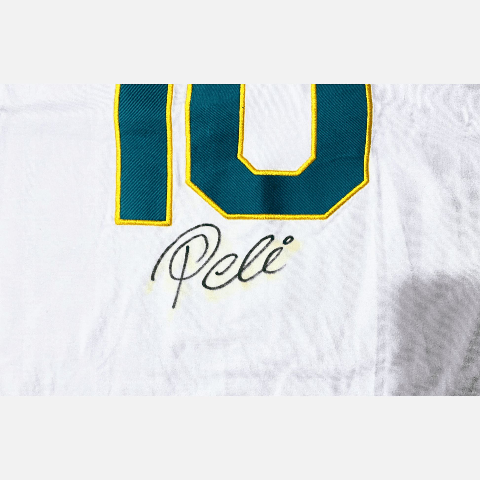 PELE signed soccer jersey PSA certificate New York Cosmos Jersey