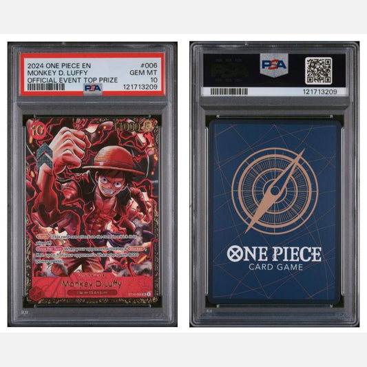 Monkey.D.Luffy (ST10-006) PSA 10