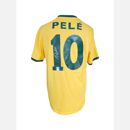 PELE signed soccer jersey PSA & ACOA certificates Brazil