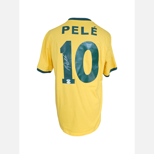PELE signed soccer jersey PSA & ACOA certificates Brazil