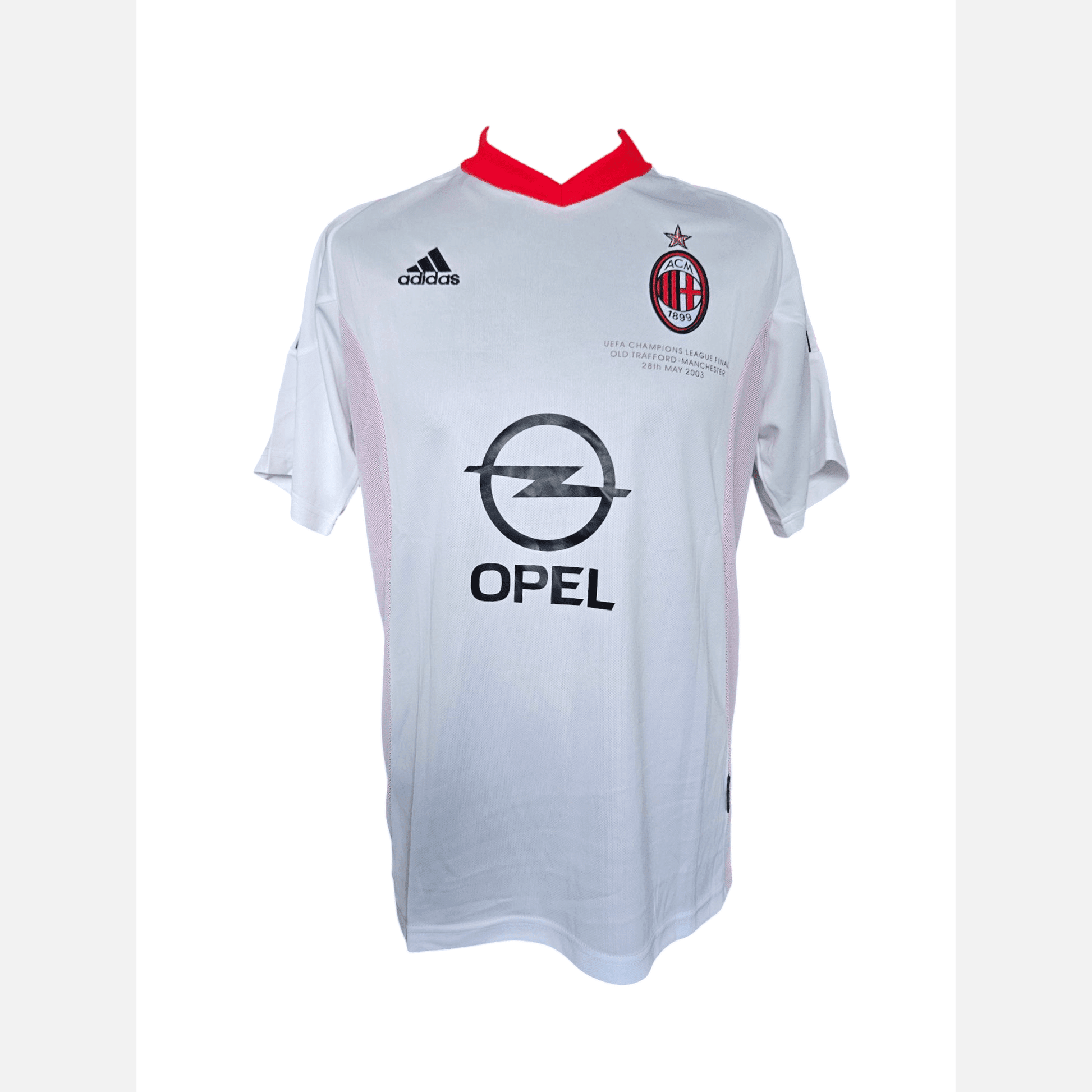 RIVALDO signed soccer jersey BECKETT certificate AC Milan Jersey