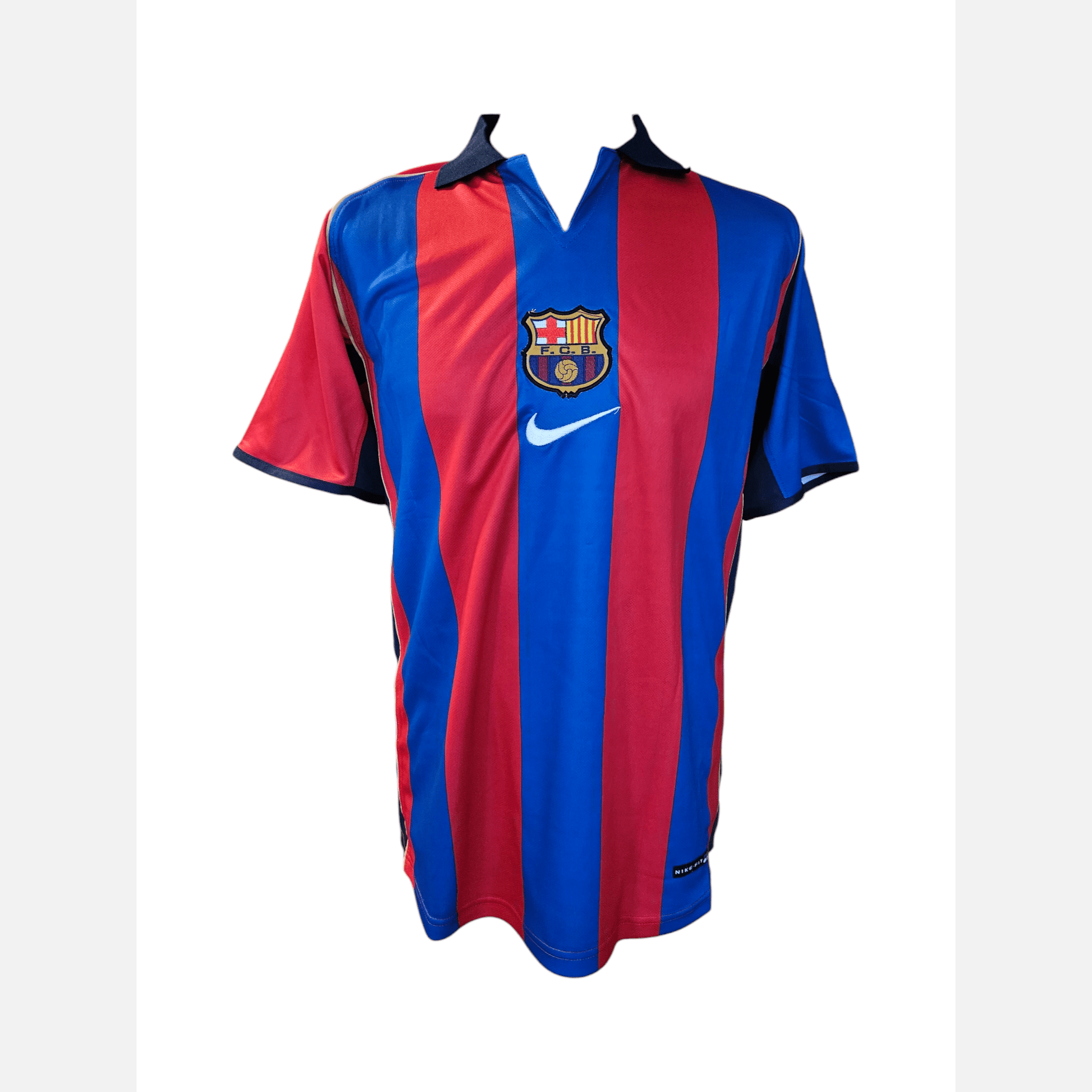 RIVALDO signed soccer jersey BECKETT certificate FC Barcelona Jersey