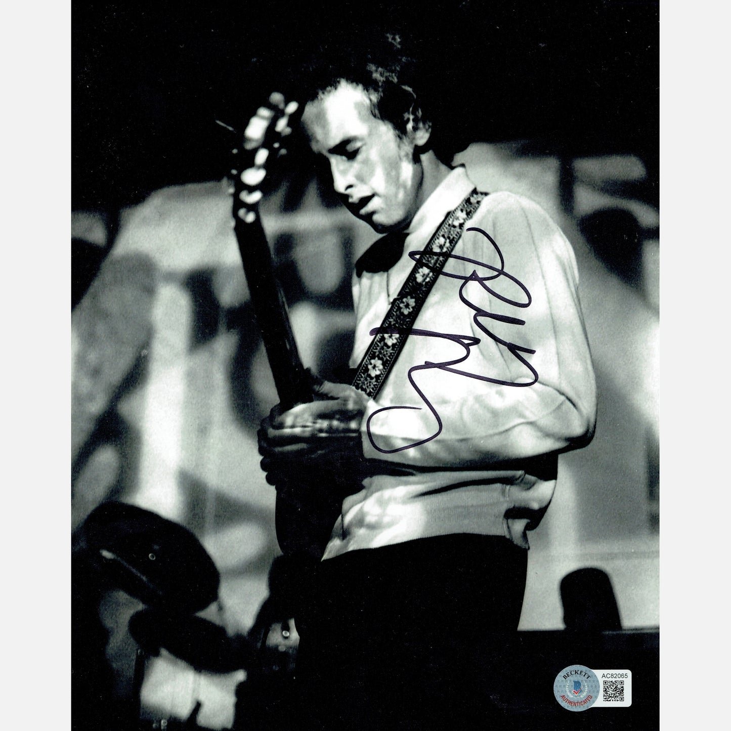 ROBBY KRIEGER autograph ACOA signed 8x10 photography THE DOORS