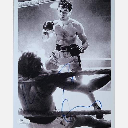 ROBERT DE NIRO autograph JSA signed 8x10 photography RAGING BULL 8X10