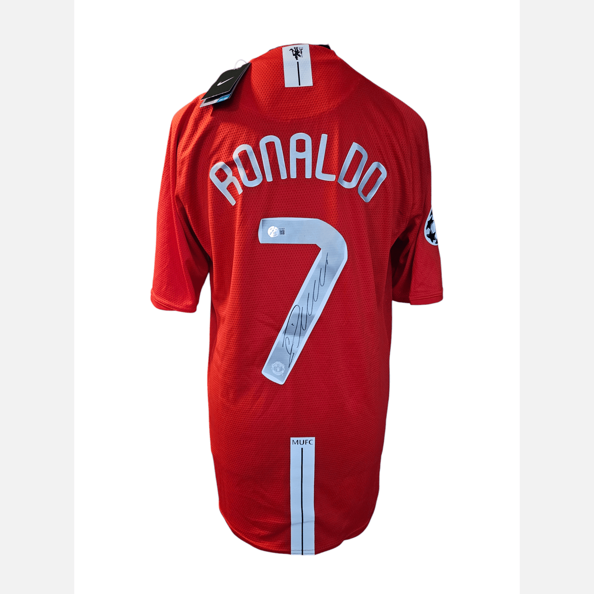 RONALDO signed soccer jersey BECKETT certificate Manchester United Jersey