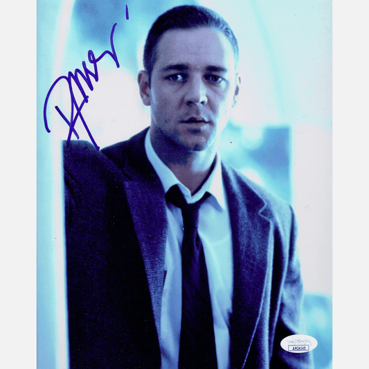 RUSSELL CROWE autograph JSA signed 8x10 photography L.A. Confidential 8x10